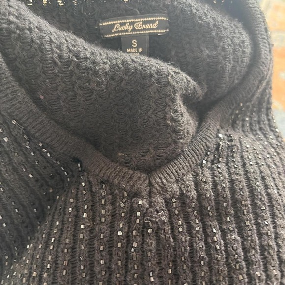 Lucky Brand beaded knit pullover - Picture 5 of 7